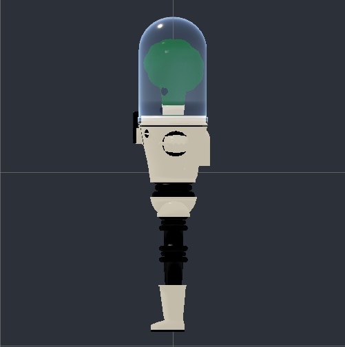 VRC想定3Dモデル『ブロッコヘッド』 The 3D Model for VRC "BROCCO HEAD"