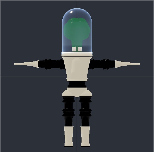VRC想定3Dモデル『ブロッコヘッド』 The 3D Model for VRC "BROCCO HEAD"