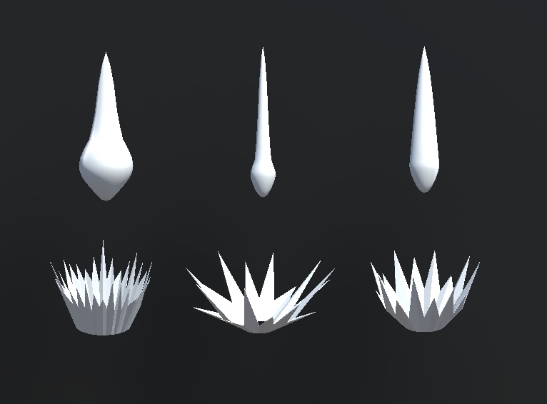 シンプルスラスターエフェクトパーツ