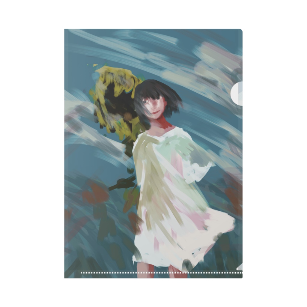 夏とひまわり