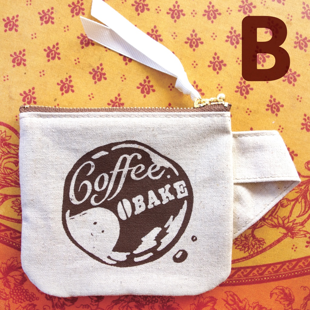 【送料無料】オバケが住んでるコーヒーカップポーチ