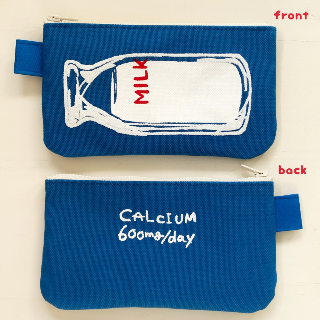 【送料無料】ミルクペンケース(ブルー)