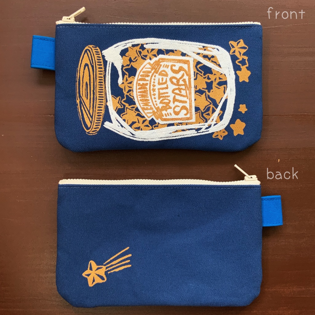 【送料無料】星の瓶詰め★ペンケース/通帳入れなど