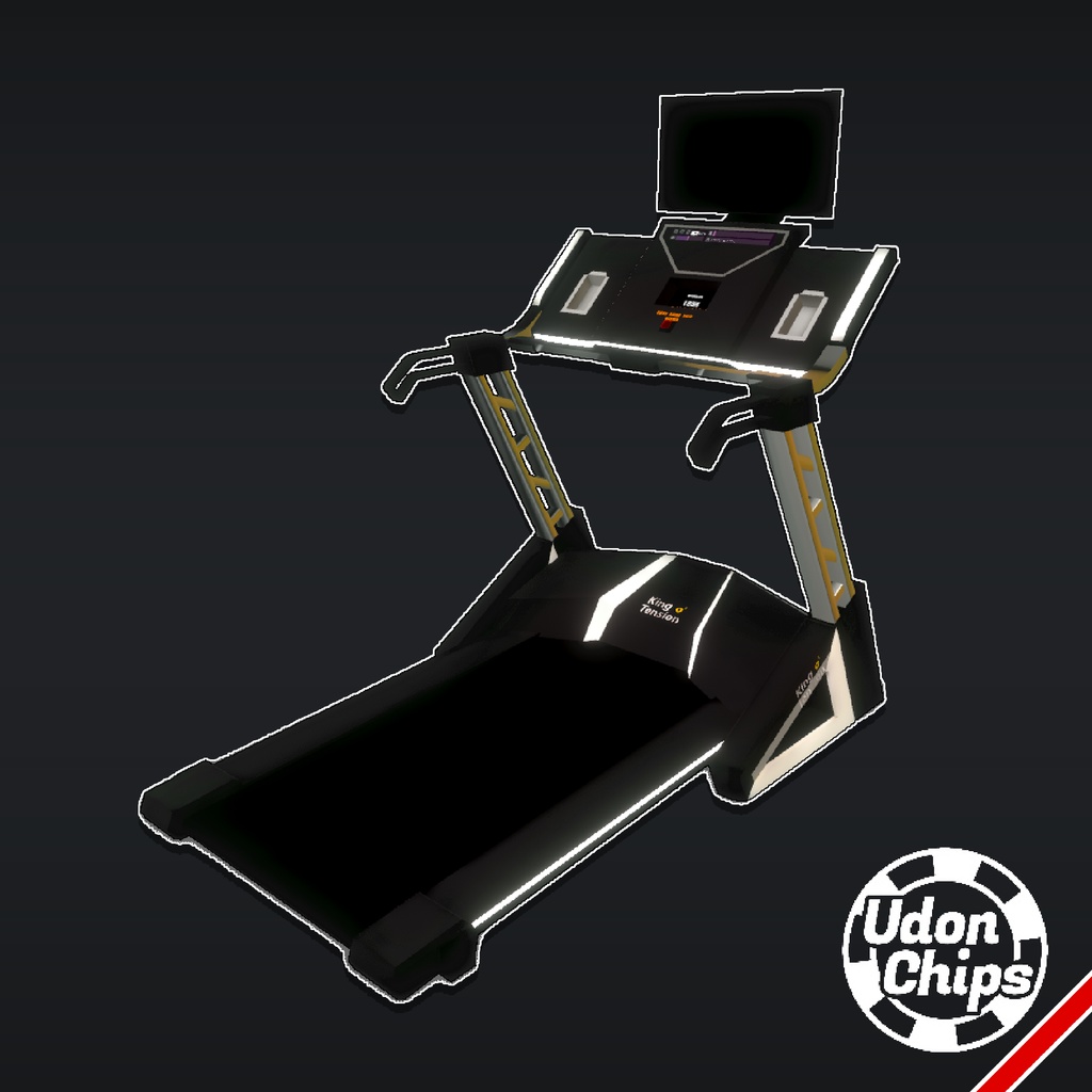 Treadmill ランニングマシン 【UdonChips】