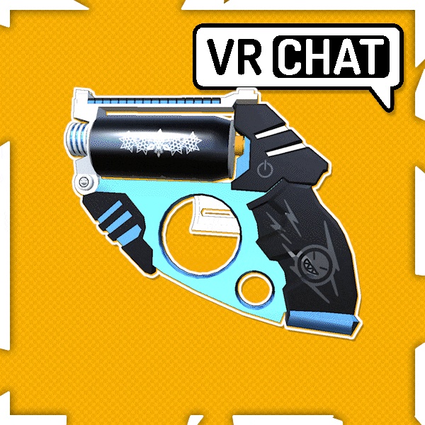 [ FREE ] ⛄Snow Flare Gun | [ VRC ] | Avatar Toy