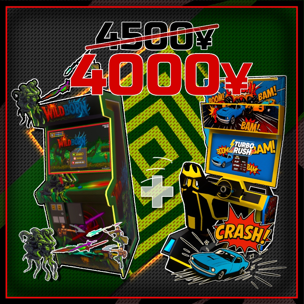 Wild Born【 VRC | ワールドギミック 】