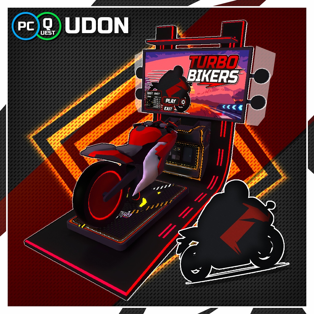 Turbo Bikers 【VRChatワールドギミック】