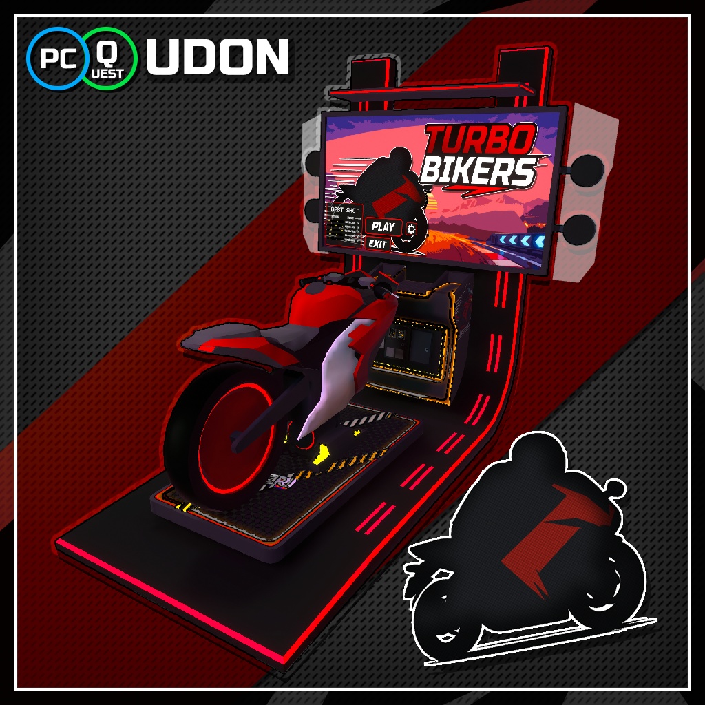 Turbo Bikers 【VRChatワールドギミック】