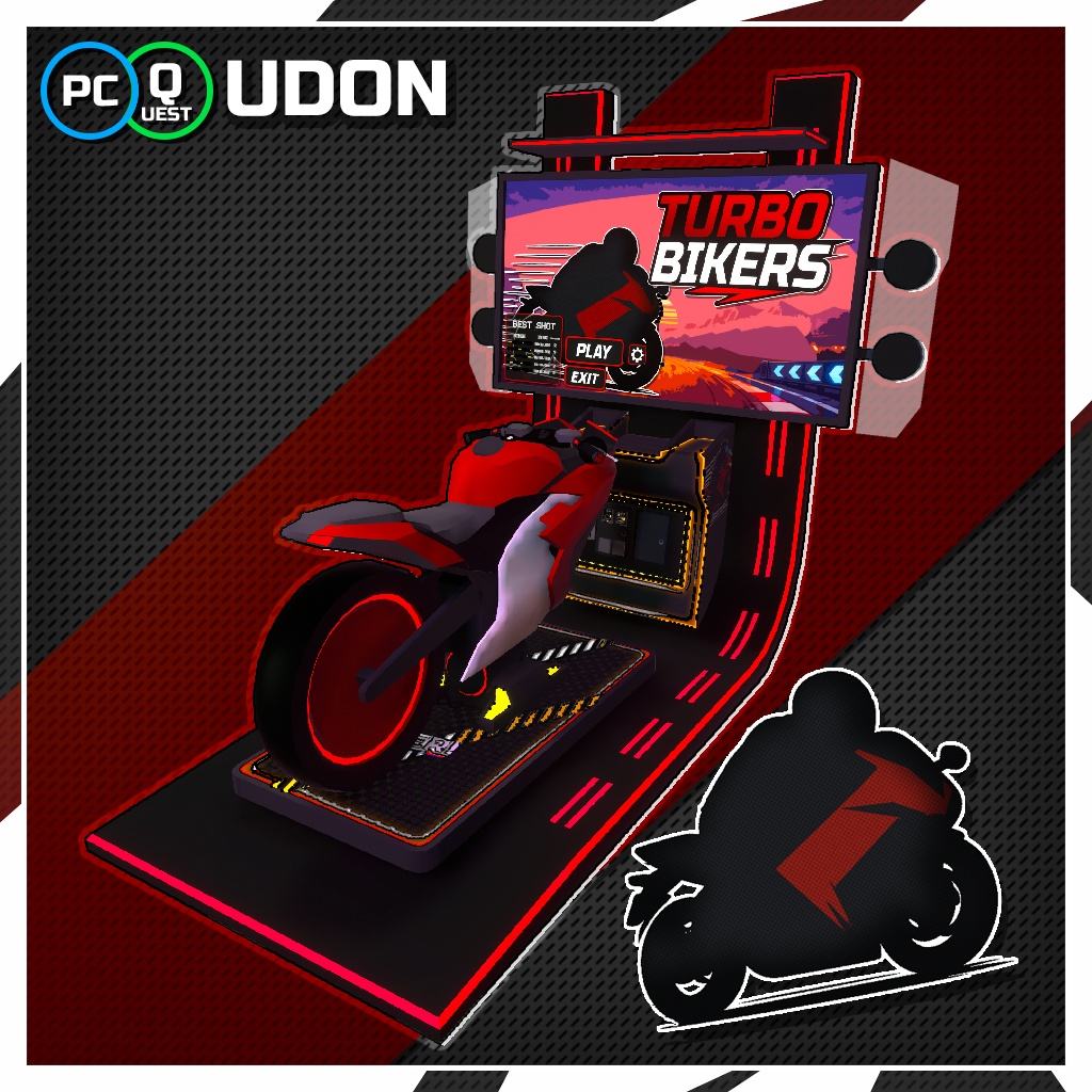 Turbo Bikers 【VRChatワールドギミック】