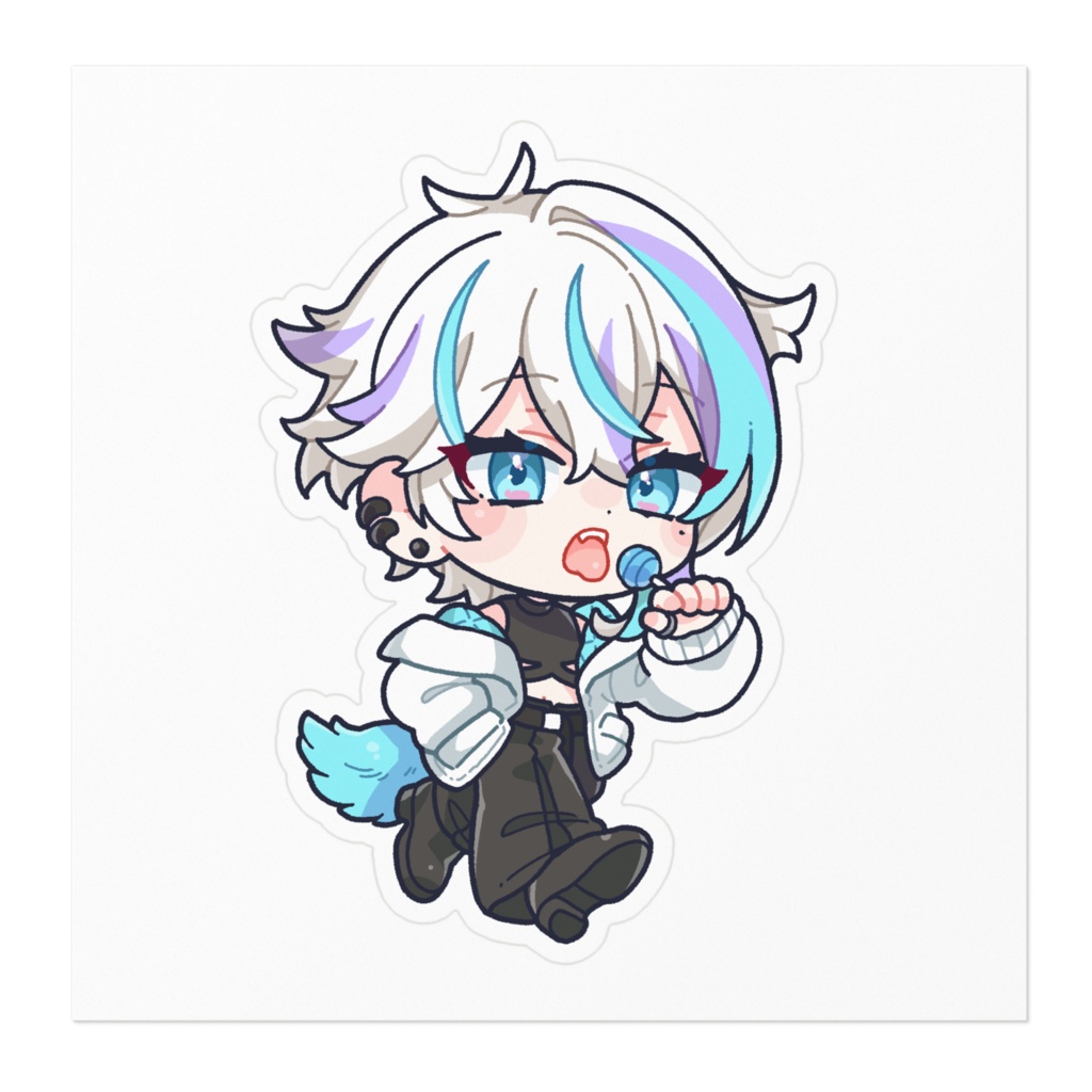 病無志郎SDイラストステッカー