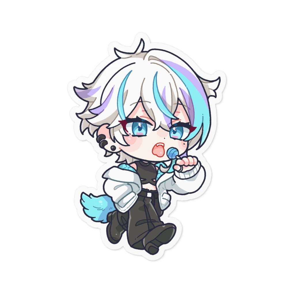 病無志郎SDイラストステッカー