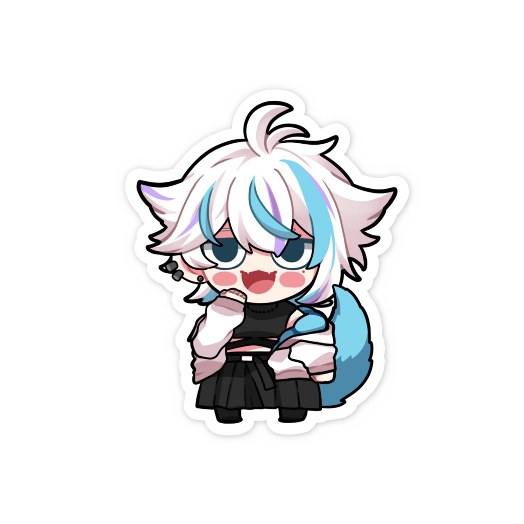 ちっちゃいやまないステッカー