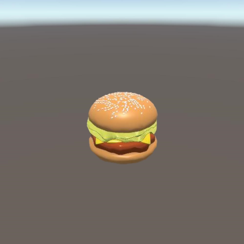 【VRChat想定】バーガーセット