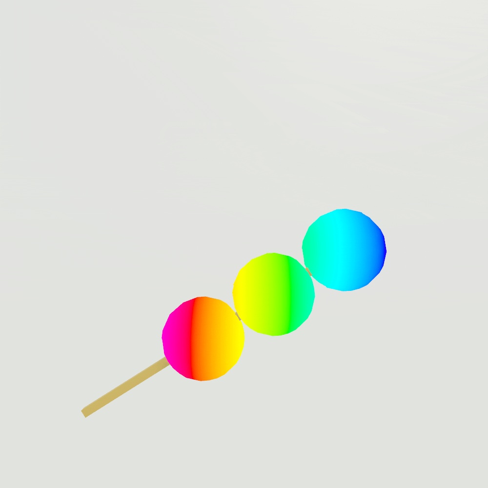 ゲーミング団子【VRChat想定】