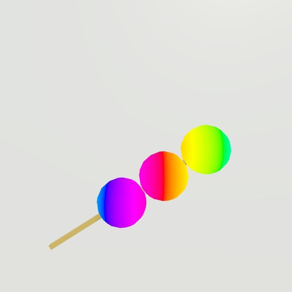 ゲーミング団子【VRChat想定】