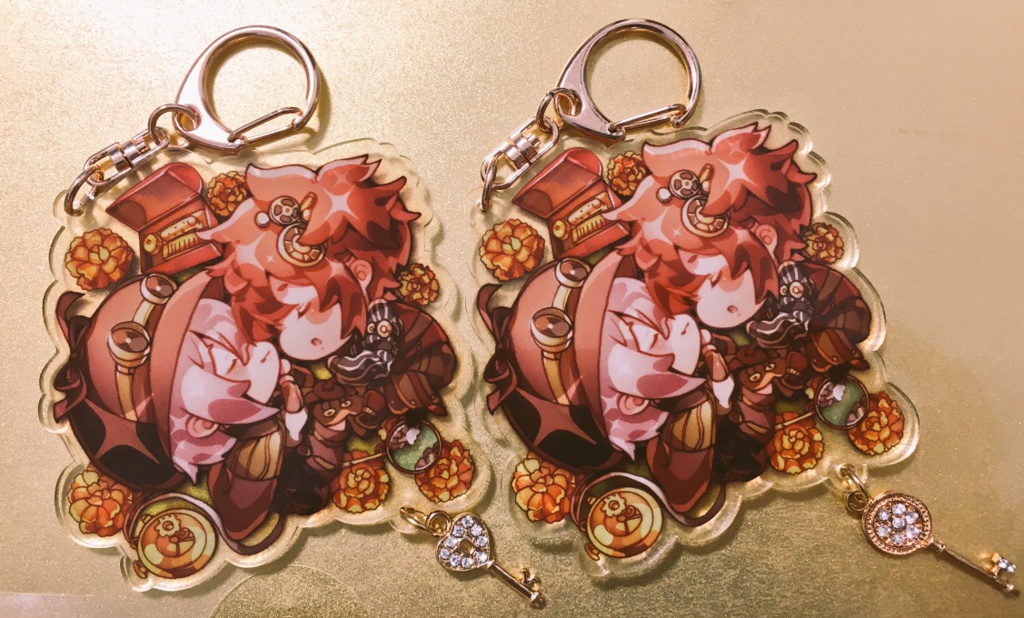 メカララすやすやアクキー