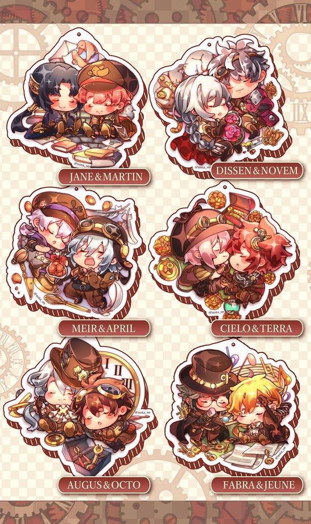 メカララすやすやアクキー