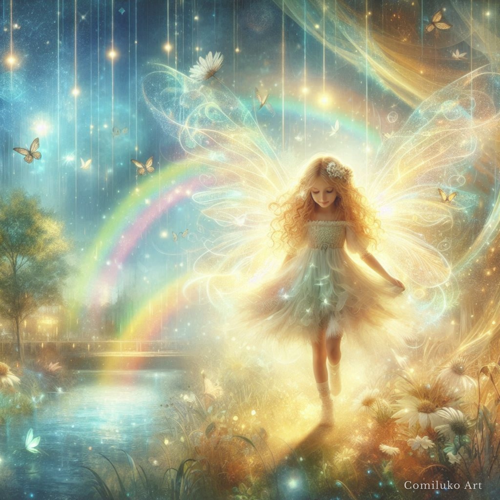 Rainbow Angelic Fairy – 守護の光