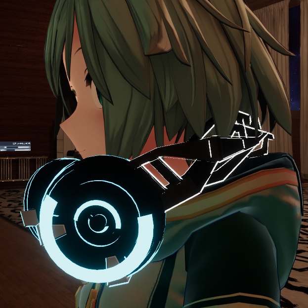 おしゃれなヘッドフォン(アニメーシヨンつき)