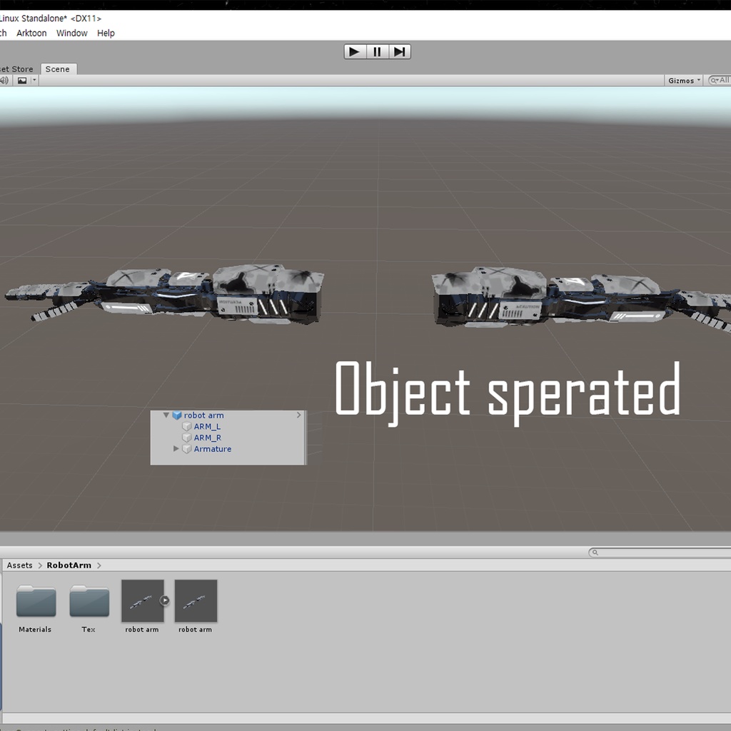 ロボットアーム(メリノちゃん向け)