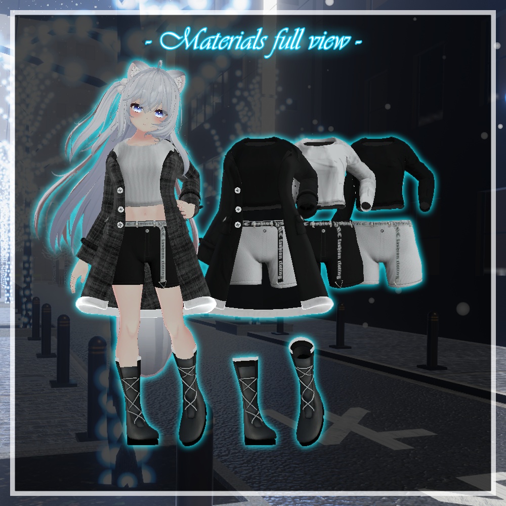 冬コート&セーター(狐雪ちゃん向け)