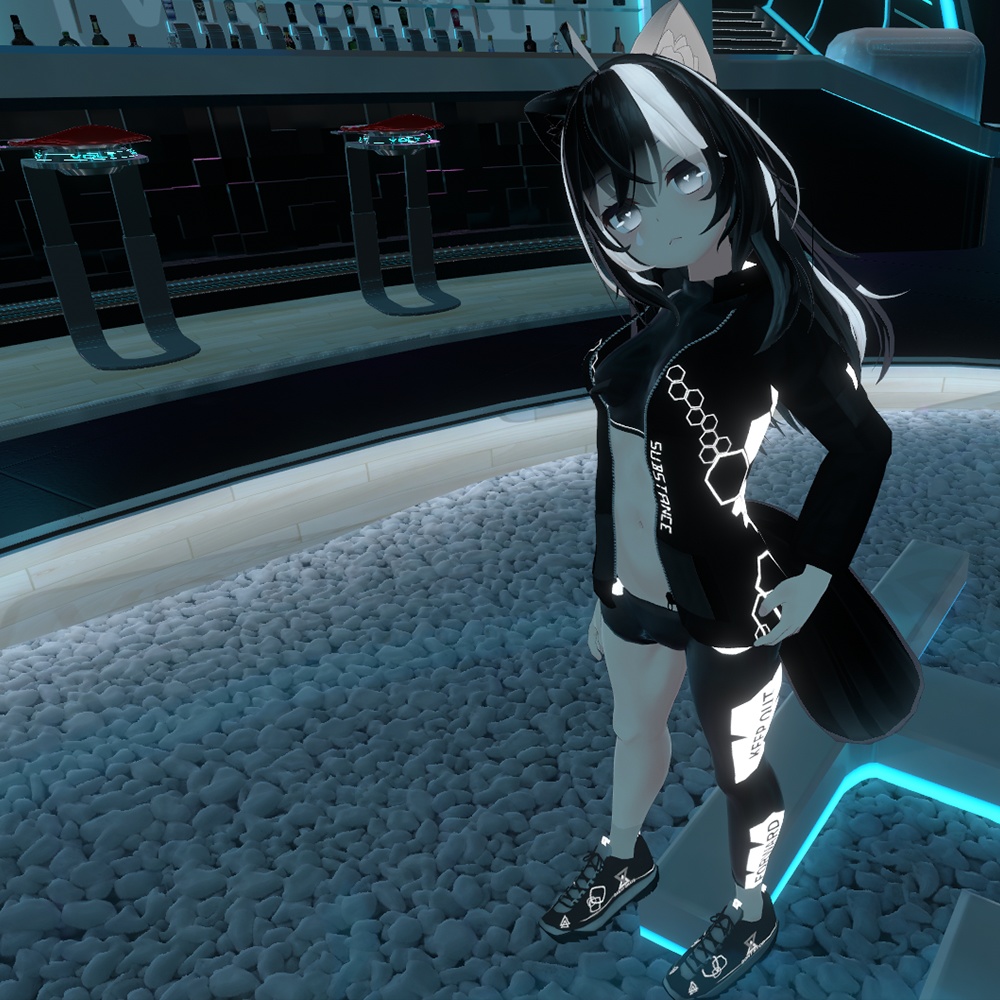 テックウェア服(狐雪ちゃん向け)