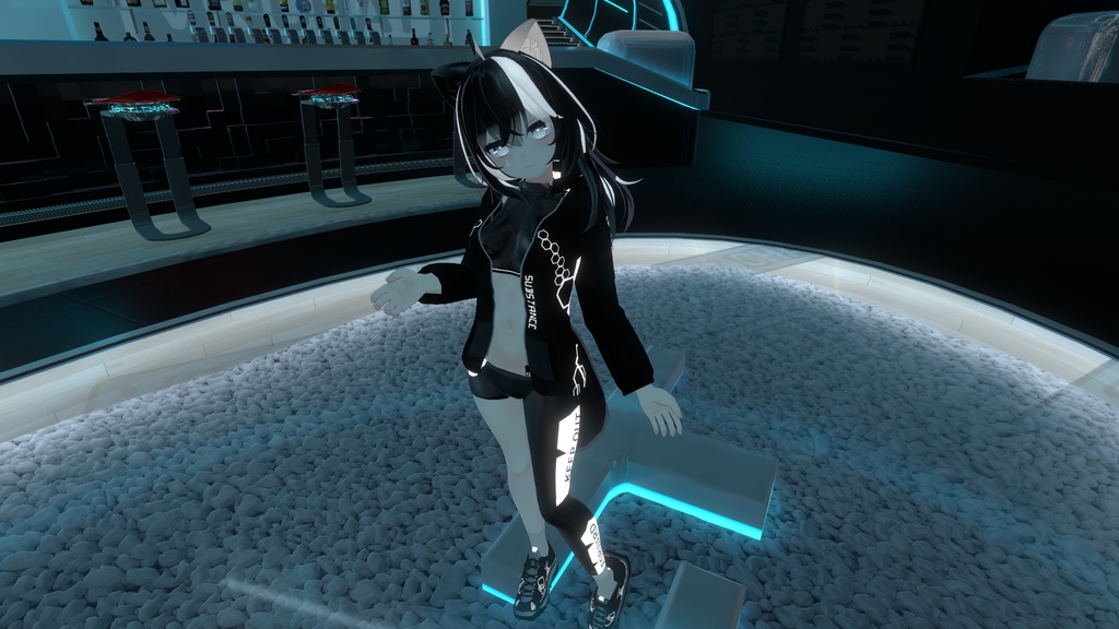 テックウェア服(狐雪ちゃん向け)