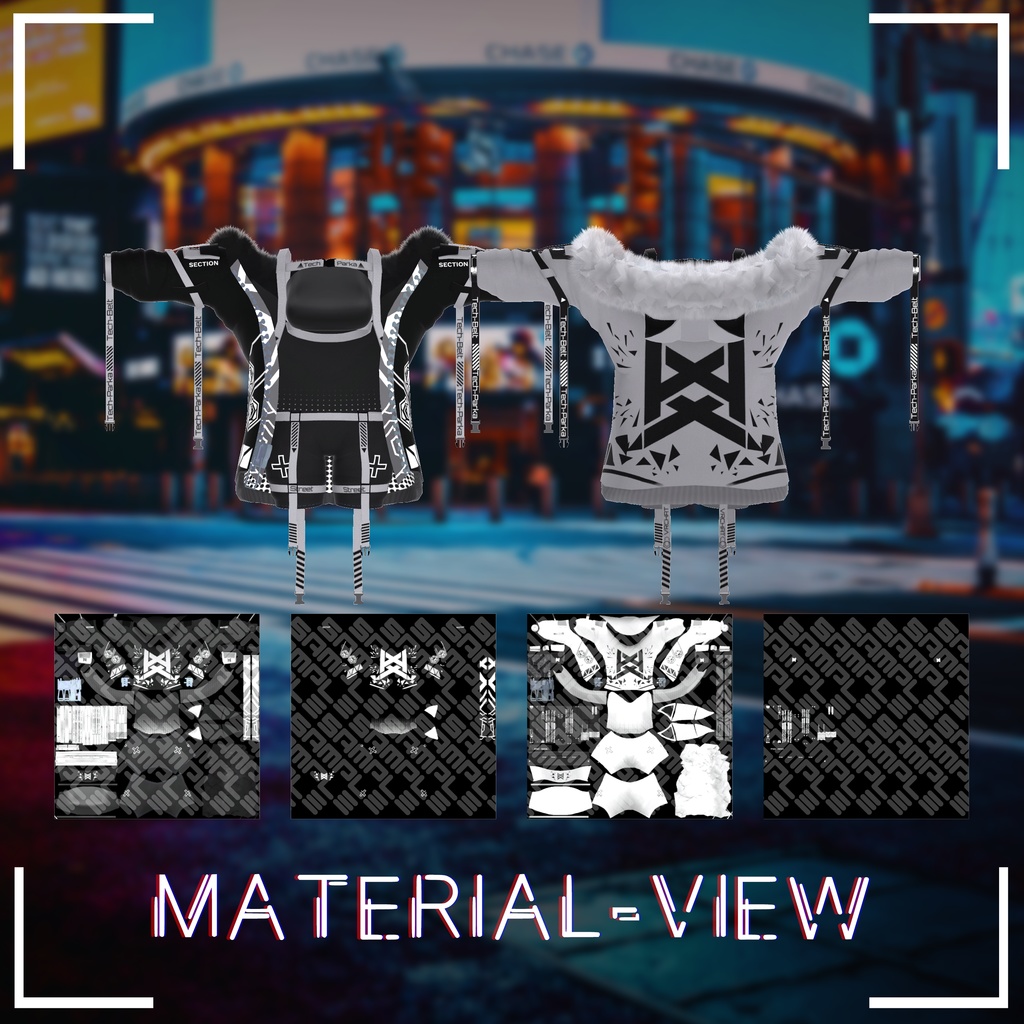 テックパーカ(12アバター対応)