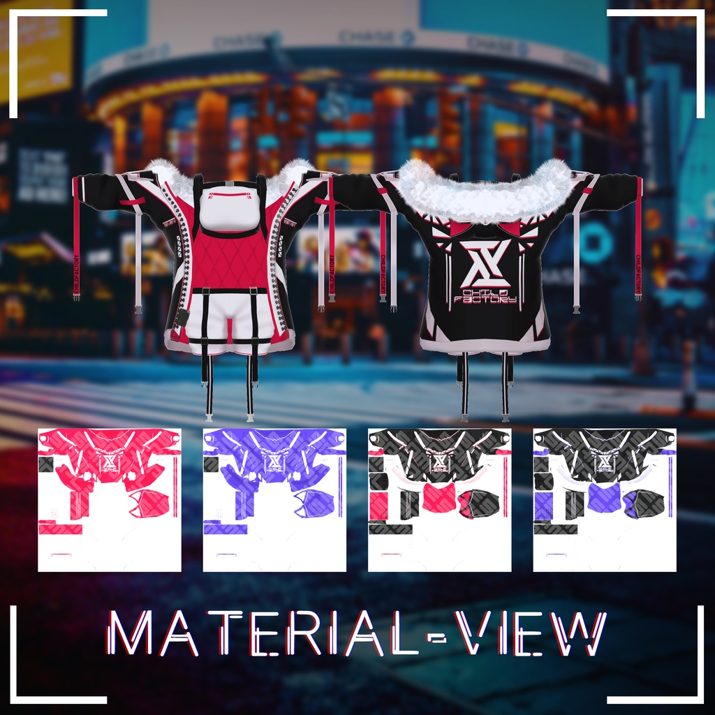 テックパーカ(12アバター対応)