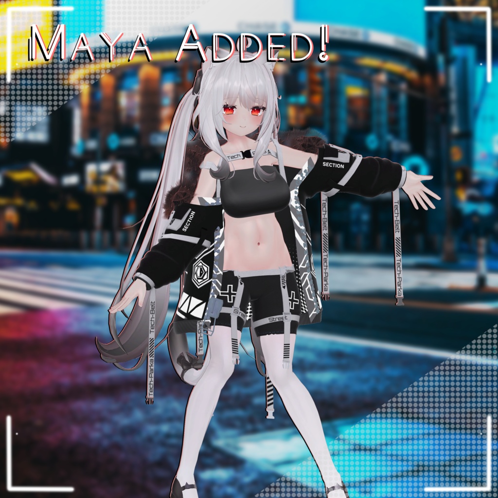 テックパーカ(12アバター対応)