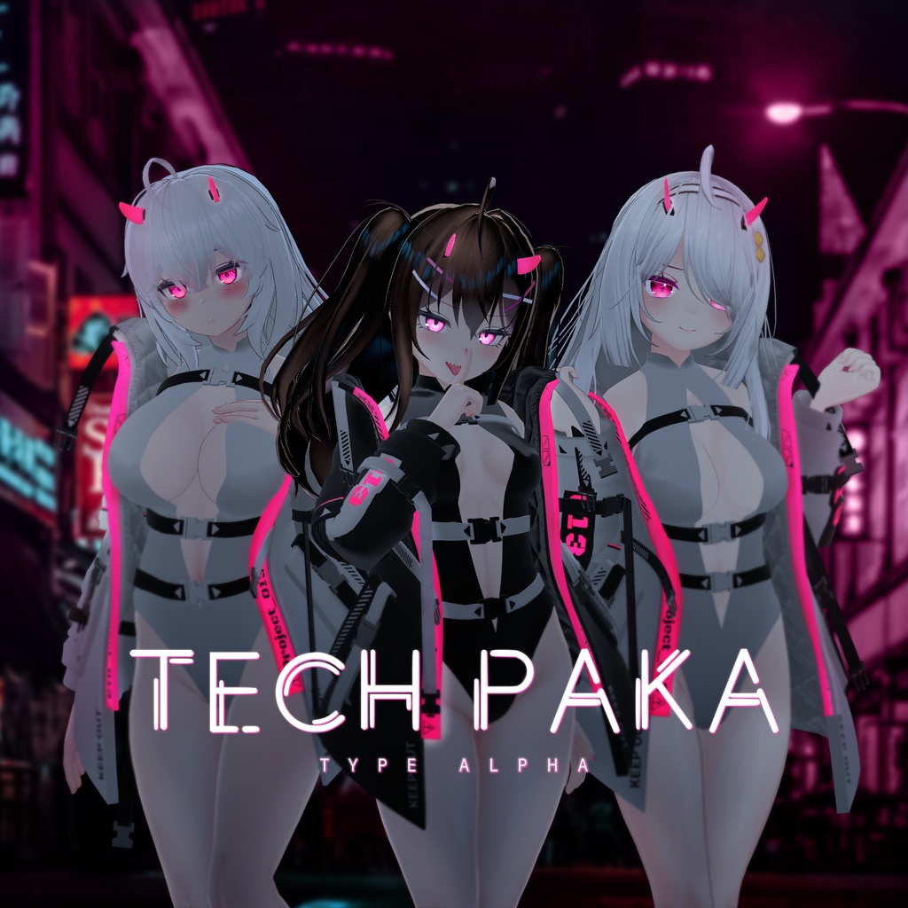 テックパーカアルファ(14アバター対応)