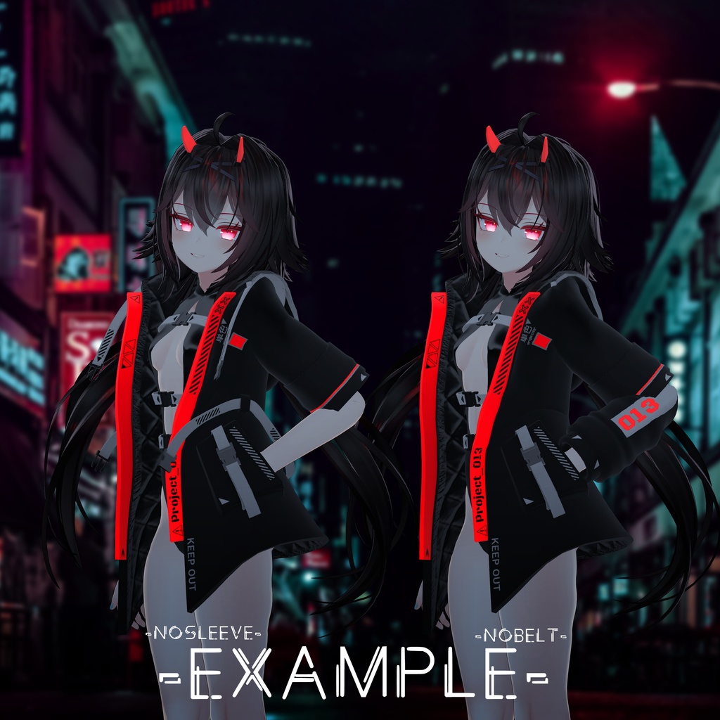 テックパーカアルファ(14アバター対応)