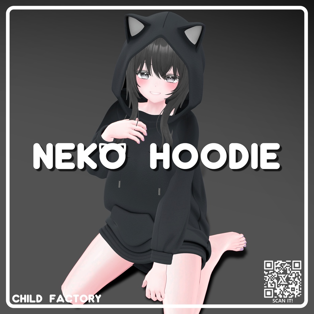 NEKO HOODIE - childfactory - BOOTH