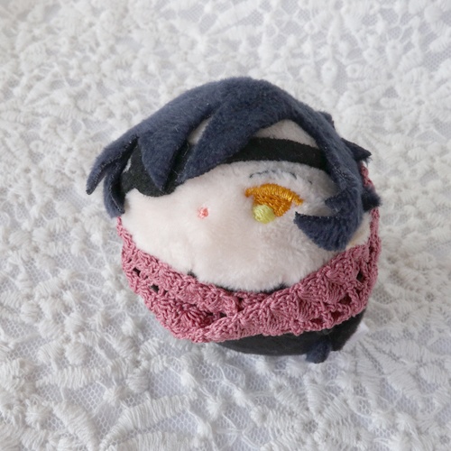 スヌード ミニ　紅梅