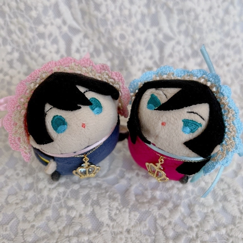 ヘッドドレス もちマスミニ向 ベージュピンク