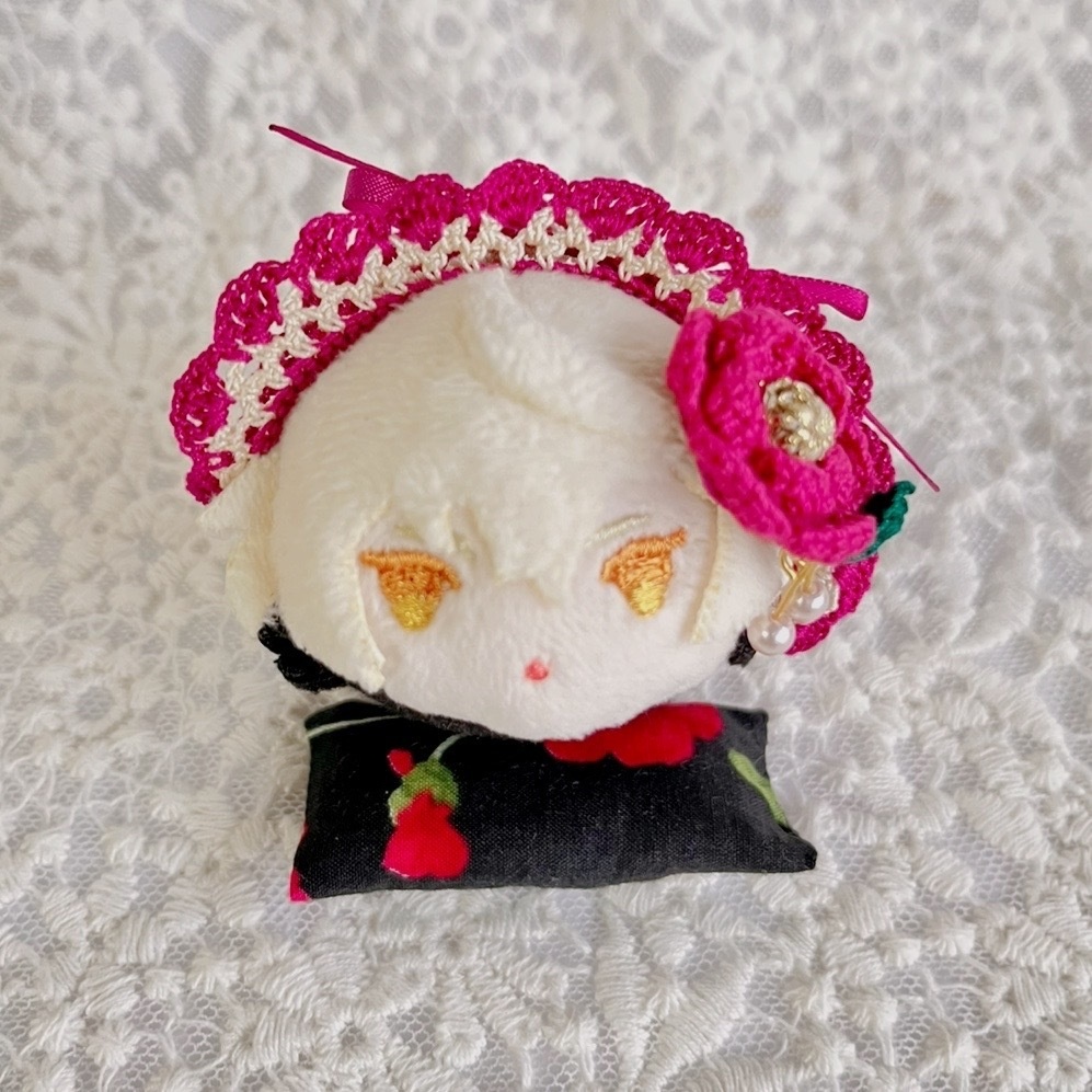 ヘッドドレス もちマスミニ向 マゼンダ