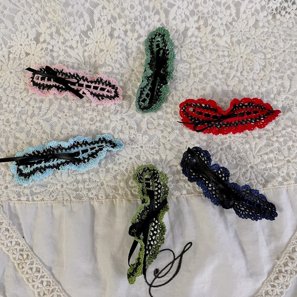 ヘッドドレス もちマスミニ向 ブラック紺