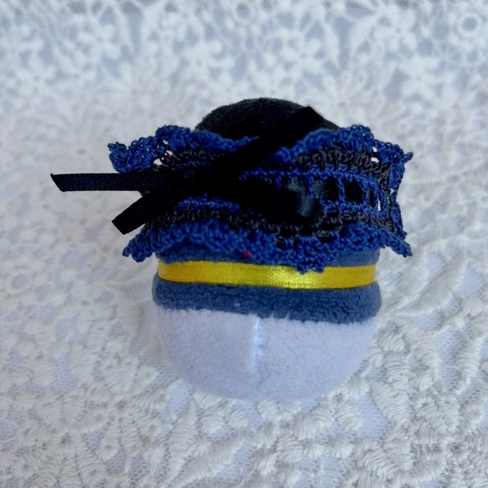 ヘッドドレス もちマスミニ向 ブラック紺