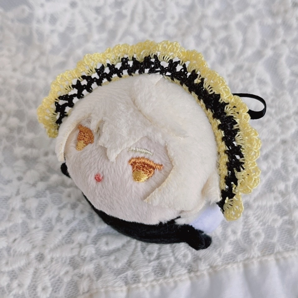 ヘッドドレス もちマスミニ向 ブラックイエロー