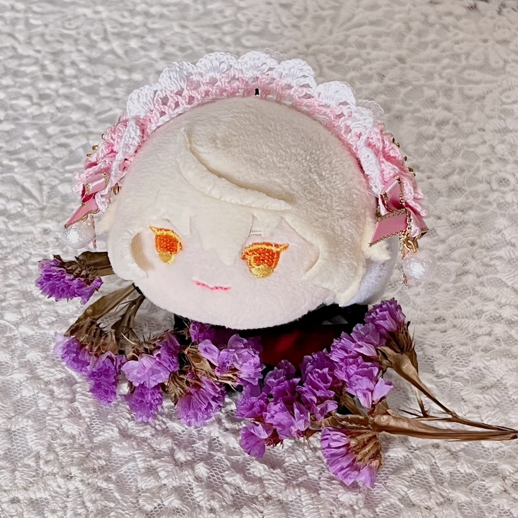 ヘッドドレス 八重桜 ピンク