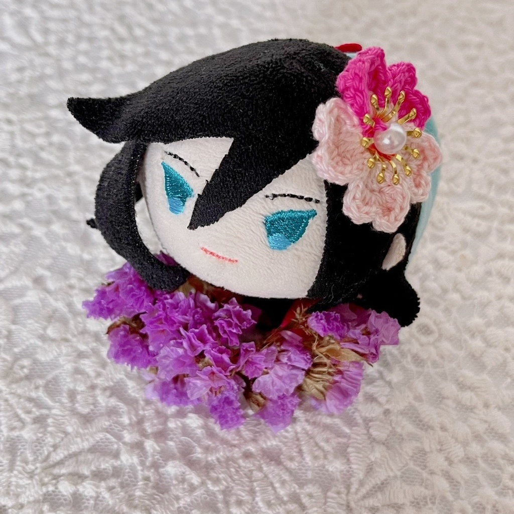 マグネット髪飾り 桜 バイカラー 桃色