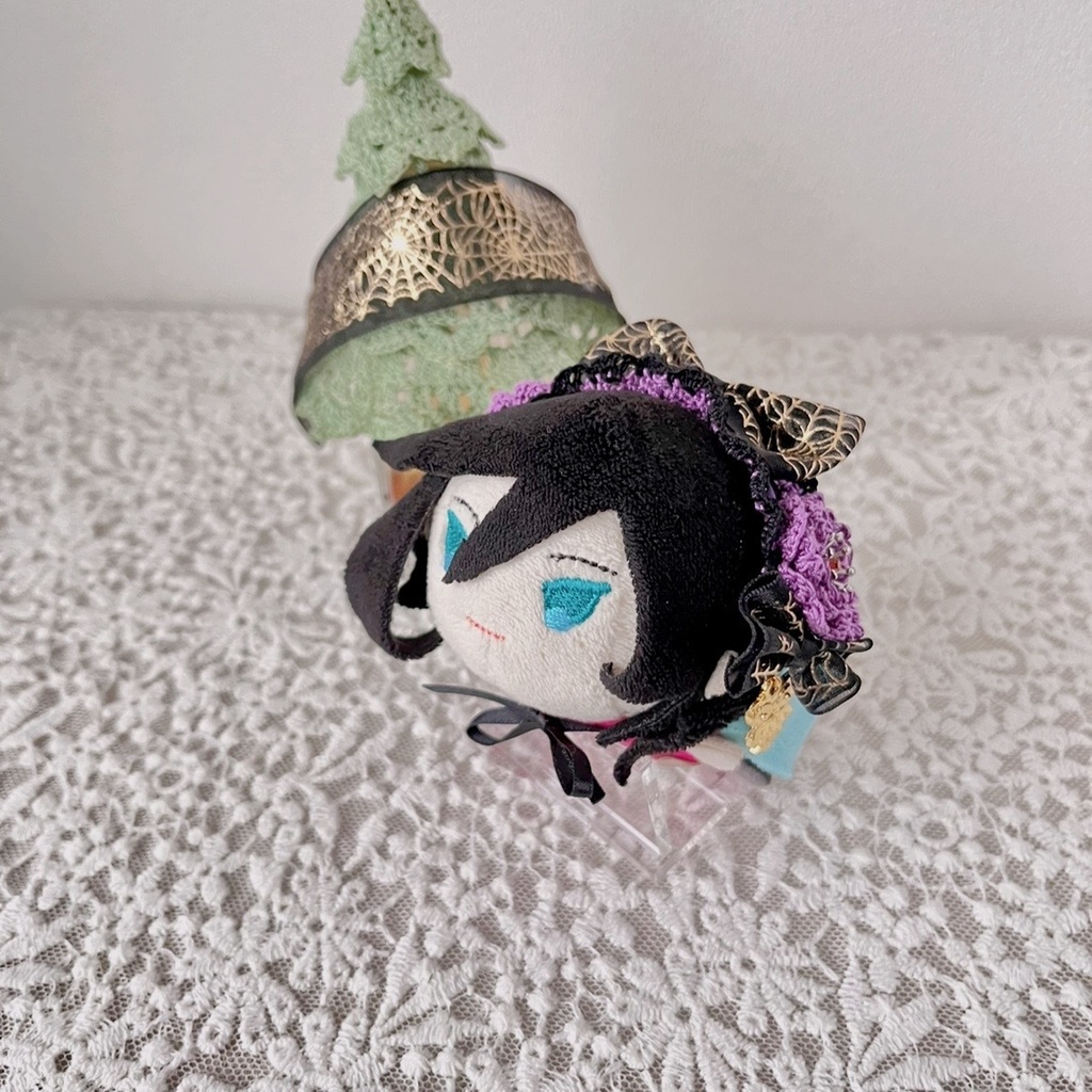 ヘッドドレス パープル チャーム梟