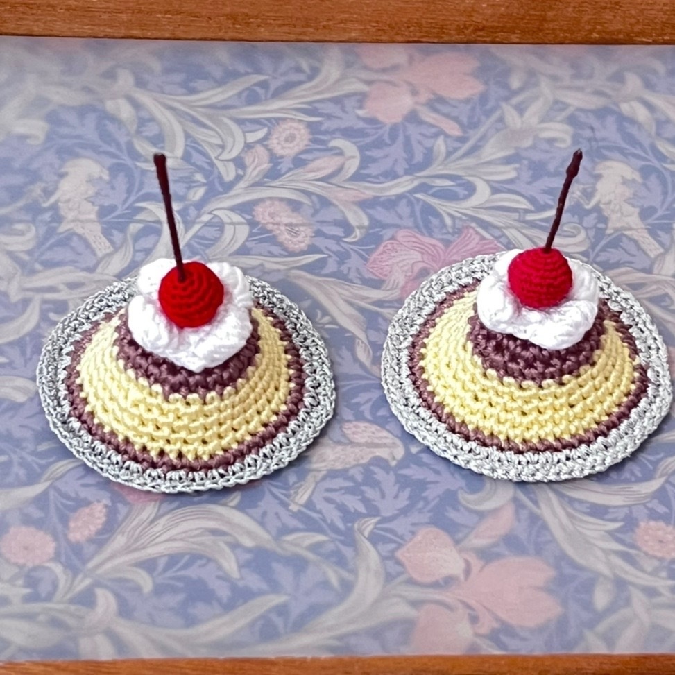 ぬいぐるみ用 プリン帽子 A