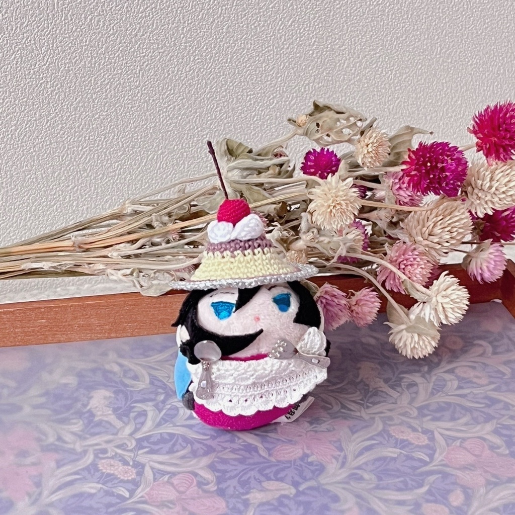 ぬいぐるみ用 プリン帽子 A