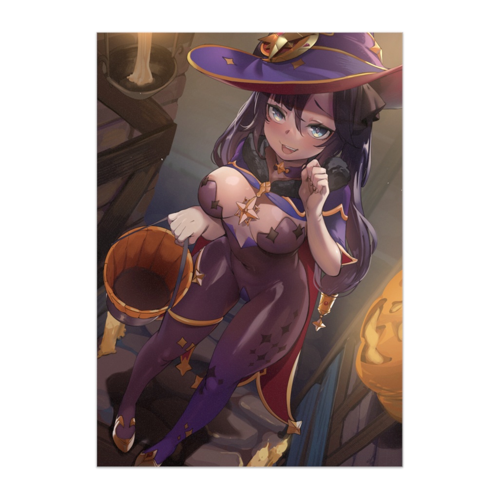 Mona Halloween (Stocking) - Genshin Impact