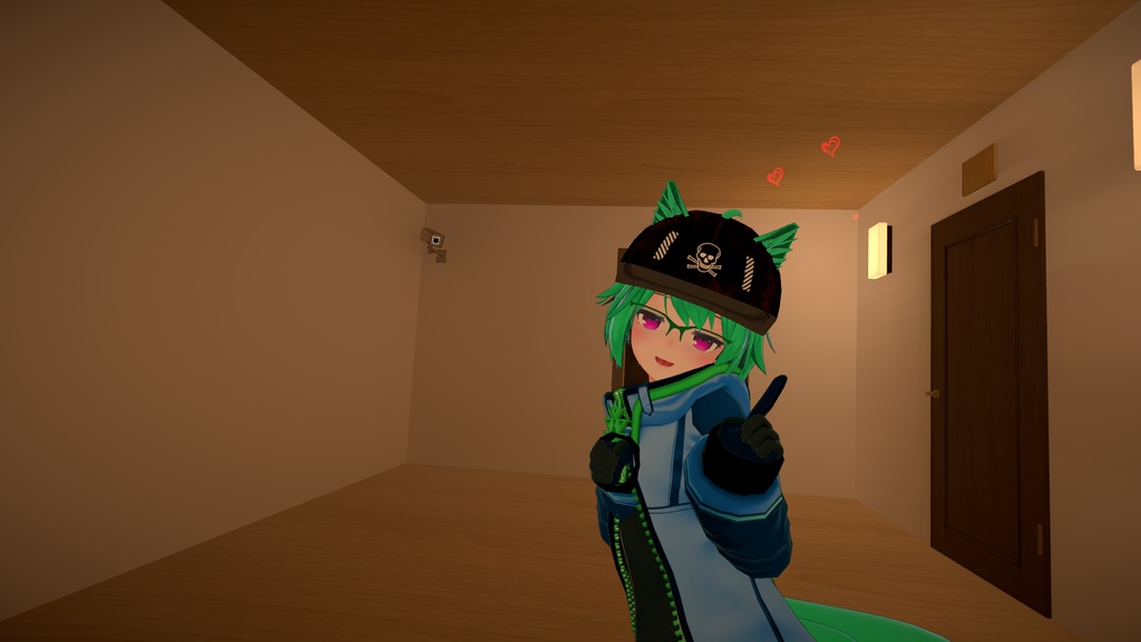 【VRChat Avatars 3.0用】好感度パーティクル