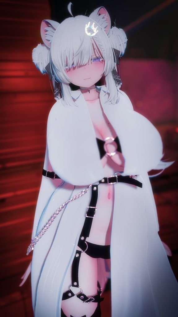 【脱げる!】-路地裏コート-back alley coat【Modular avatar対応】