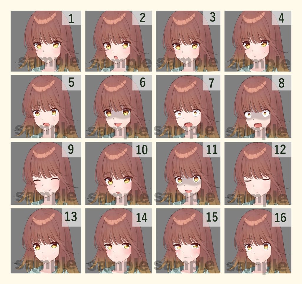 【立ち絵素材】フリー素材 学生_私服