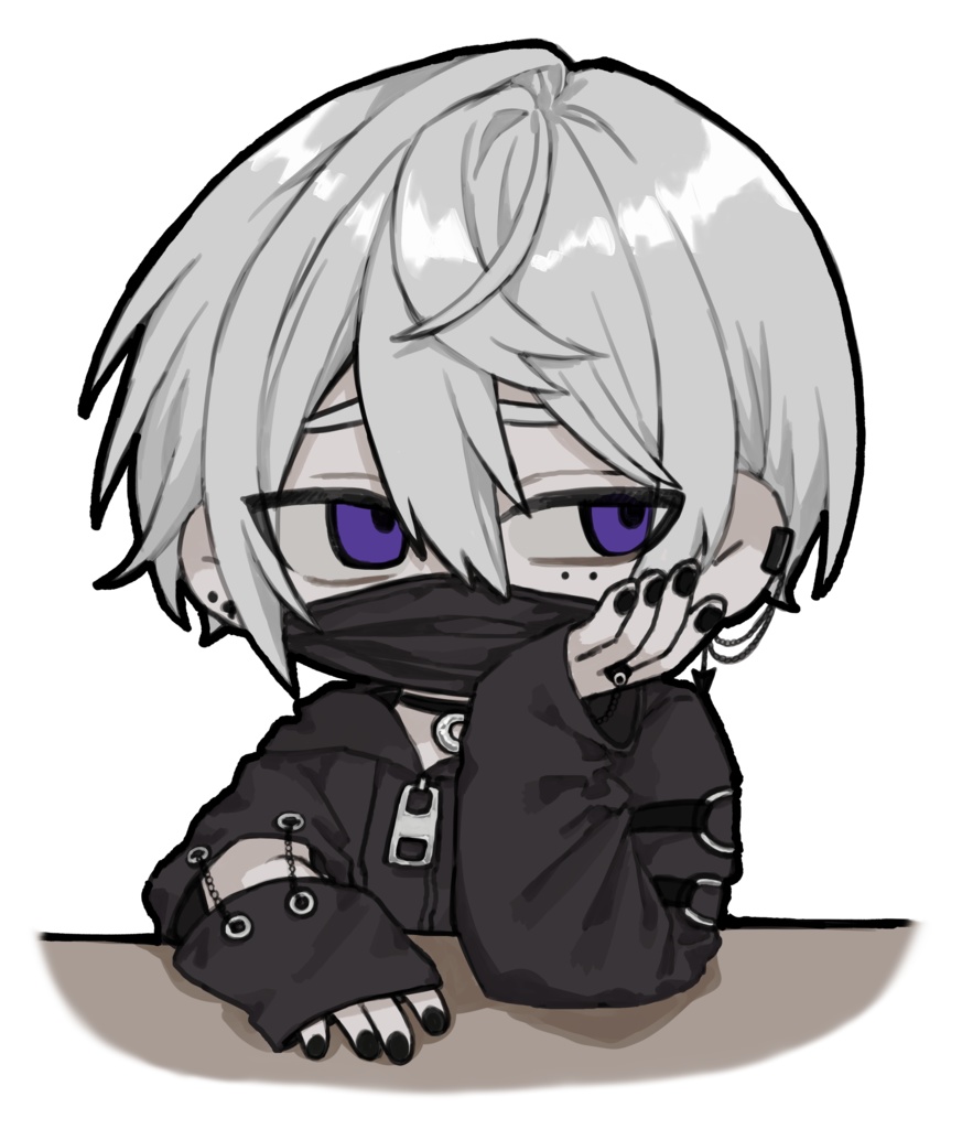 退屈アクリルキーホルダー