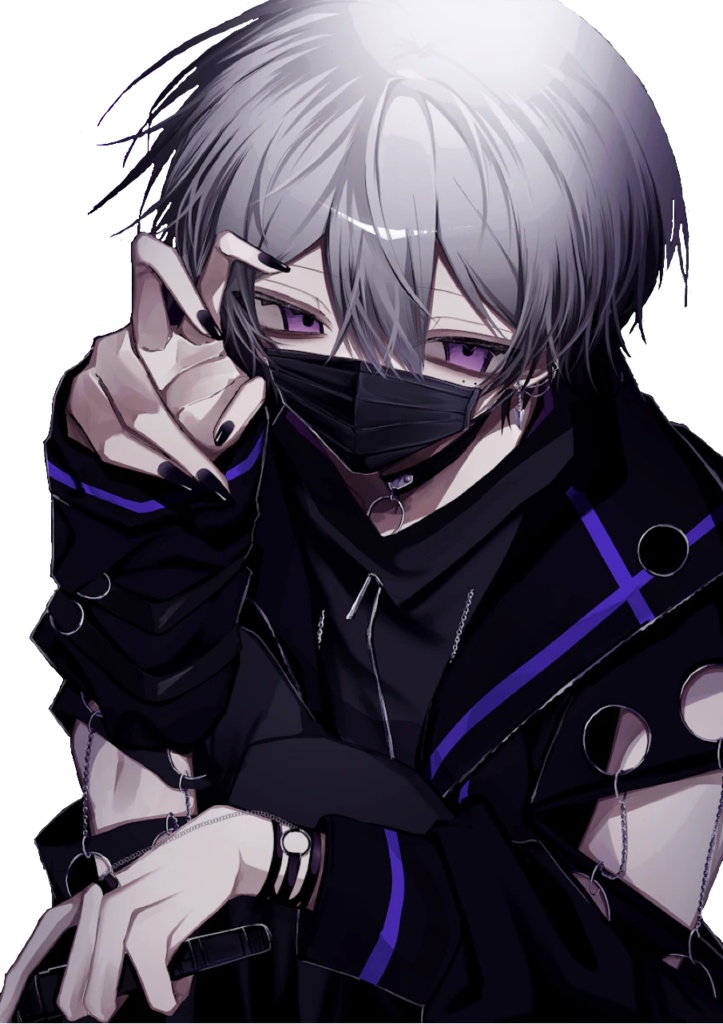 ピースアクリルキーホルダー